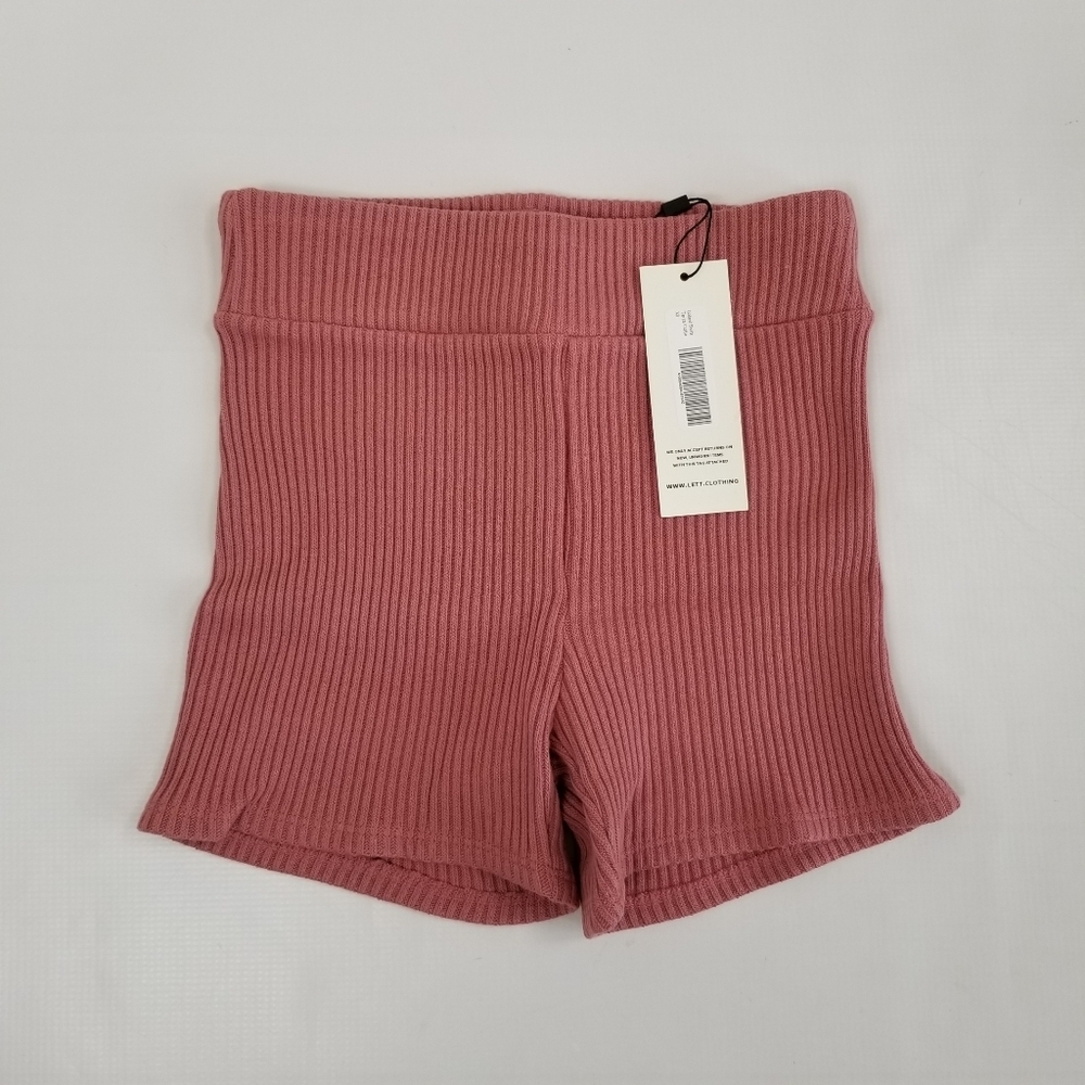 Lett Gotland Ribbed Shorts Size XS NWT